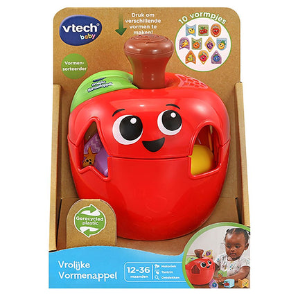 Vtech Vormenstoof Vrolijke Vormenappel - Vtech - Babywinkel - 3417765646232