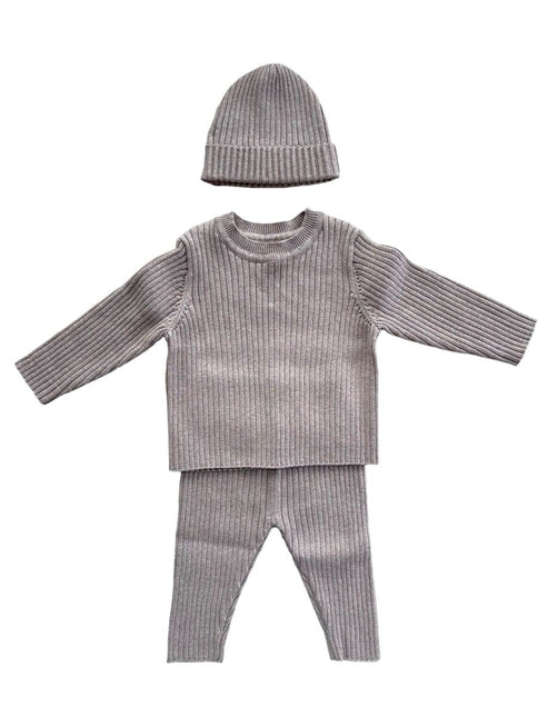 Yumi Baby Kleding Set Knitted Cacao Cutie - Yumi Baby - Babywinkel - 8720986050920